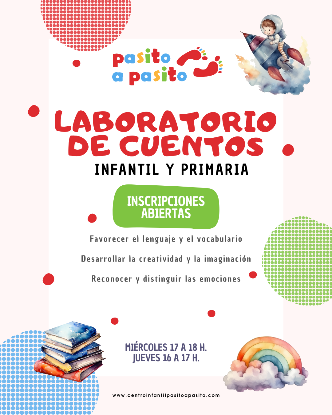 Laboratorio de cuentos para niños en León - Curso 2024/2025