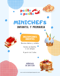 Taller de cocina para niños en León - Curso 2024/2025